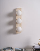 Nella Morrow Travertine Wall Light, detail view 62