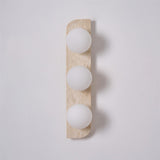 Nella Morrow Travertine Wall Light, detail view 64