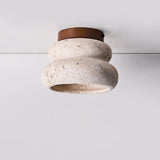 Elara Loft Travertine Ceiling Light, detail view 6