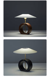 Elian Sky Wood Table Lamp, detail view 16