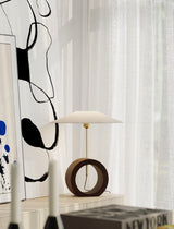Elian Sky Wood Table Lamp, detail view 5