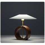 Elian Sky Wood Table Lamp, detail view 6