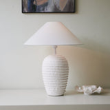 Pella Haven Fabric Table Lamp, detail view 4