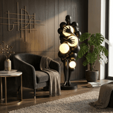 Thea Harbor Metal Floor Lamp, detail view 2