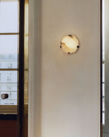 Vera Veil Alabaster Wall Light, detail view 11