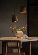 Briar Stone Wood Pendant Light, detail view 15