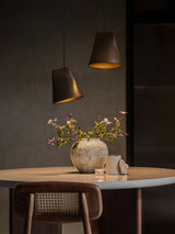 Briar Stone Wood Pendant Light, detail view 17