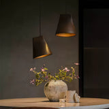 Briar Stone Wood Pendant Light, detail view 2
