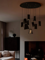 Briar Stone Wood Pendant Light, detail view 19
