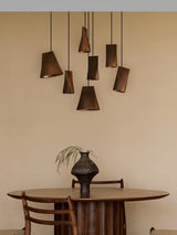 Briar Stone Wood Pendant Light, detail view 21