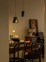 Briar Stone Wood Pendant Light, detail view 5