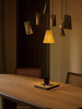 Briar Stone Wood Pendant Light, detail view 8