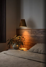Briar Stone Wood Pendant Light, detail view 12