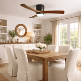 Calia Quartz Wood Ceiling Fan, detail view 14