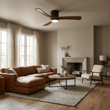 Calia Quartz Wood Ceiling Fan, detail view 6