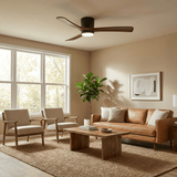 Calia Quartz Wood Ceiling Fan, detail view 11