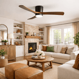 Calia Quartz Wood Ceiling Fan, detail view 13