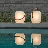 Dalia Frost Wood Outdoor Light, detail view 2