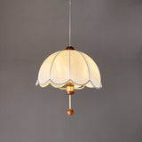 Evara Pine Wood Pendant Light, detail view 3