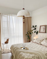 Evara Pine Wood Pendant Light, detail view 12