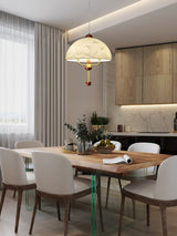 Evara Pine Wood Pendant Light, detail view 19