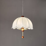 Evara Pine Wood Pendant Light, detail view 4