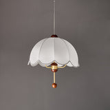 Evara Pine Wood Pendant Light, detail view 5