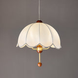 Evara Pine Wood Pendant Light, detail view 8