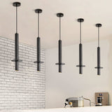Ilan Morrow Travertine Pendant Light, detail view 3