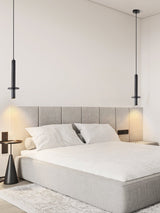 Ilan Morrow Travertine Pendant Light, detail view 5