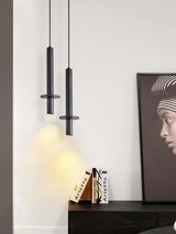 Ilan Morrow Travertine Pendant Light, detail view 9