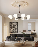 Isla Dawn Glass Chandelier, detail view 9