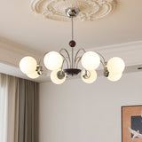 Isla Dawn Glass Chandelier, detail view 4