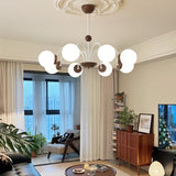 Isla Dawn Glass Chandelier, detail view 17