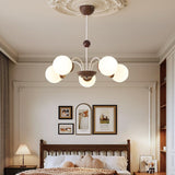 Isla Dawn Glass Chandelier, detail view 3