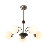 Isla Dawn Glass Chandelier, detail view 18