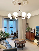 Isla Dawn Glass Chandelier, detail view 12