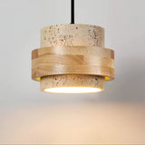 Vian Grove Travertine Pendant Light, detail view 8