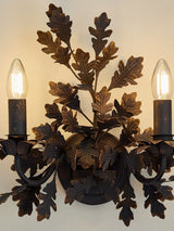 Pella Lark Iron Wall Light, detail view 6