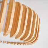 Rhea Shade Wood Ceiling Light, detail view 40