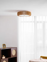 Rhea Shade Wood Ceiling Light, detail view 32