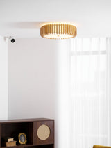 Rhea Shade Wood Ceiling Light, detail view 36