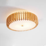Rhea Shade Wood Ceiling Light, detail view 39