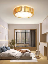 Rhea Shade Wood Ceiling Light, detail view 23
