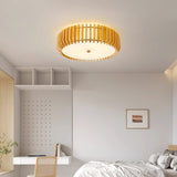 Rhea Shade Wood Ceiling Light, detail view 4