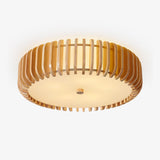 Rhea Shade Wood Ceiling Light, detail view 31