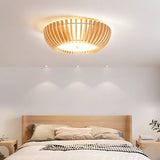 Rhea Shade Wood Ceiling Light, detail view 13