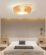 Rhea Shade Wood Ceiling Light, detail view 17