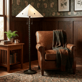 Riven Juniper Alabaster Floor Lamp, detail view 5