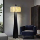 Selah Oak Alabaster Floor Lamp, detail view 3